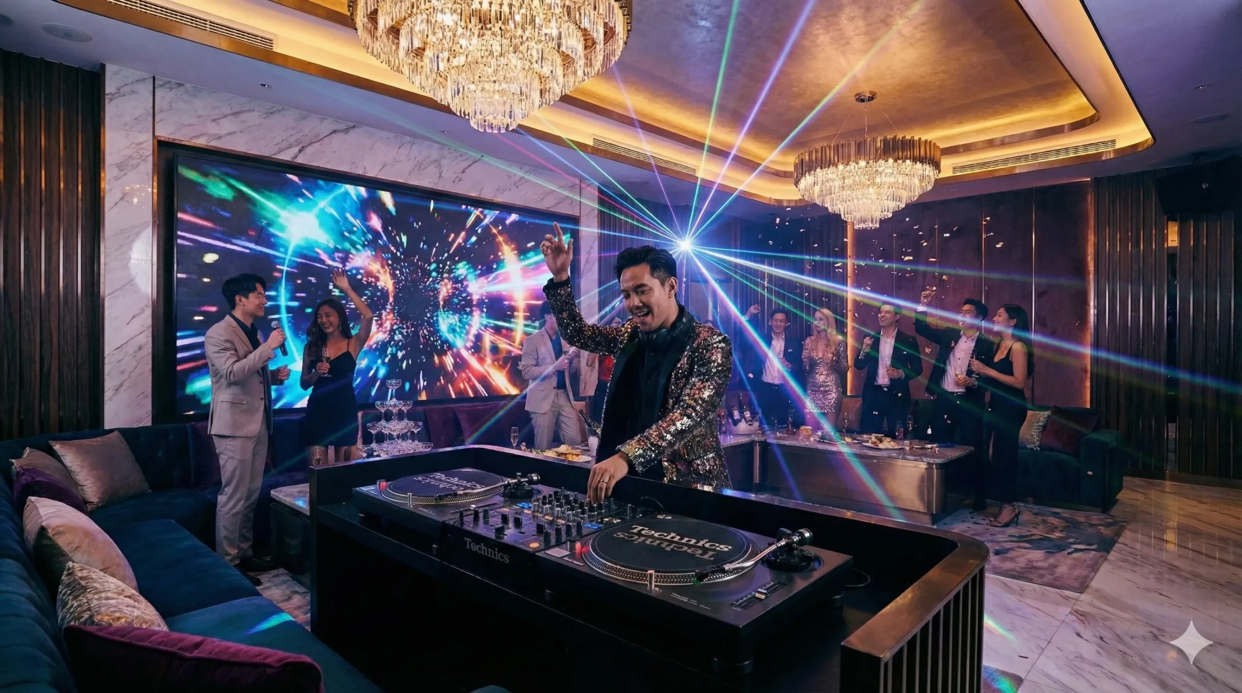 VIP룸 DJ 특별공연