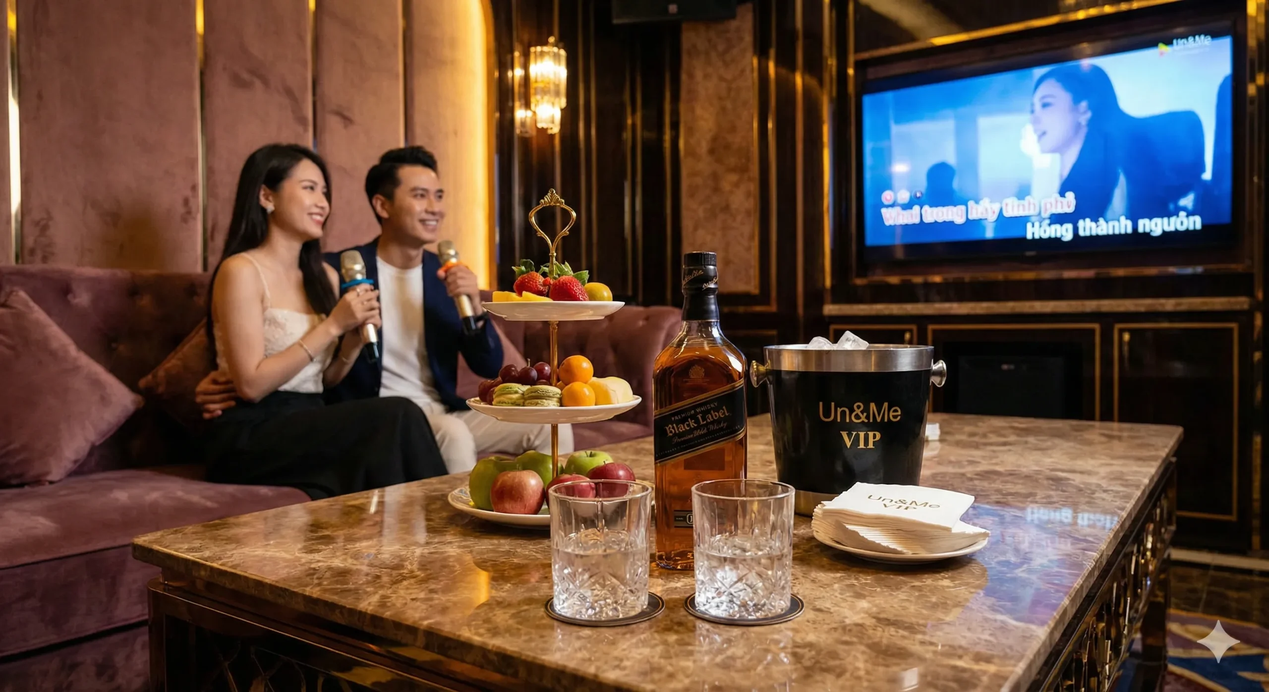 강남 유앤미 가라오케 룸